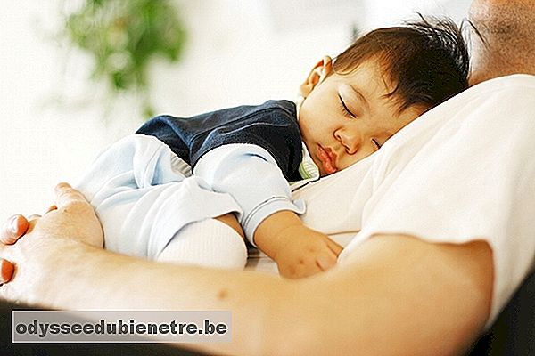 5 passos para acalmar o bebê para Dormir a noite toda