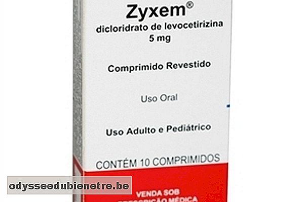 Levocetirizina (Zyxem)