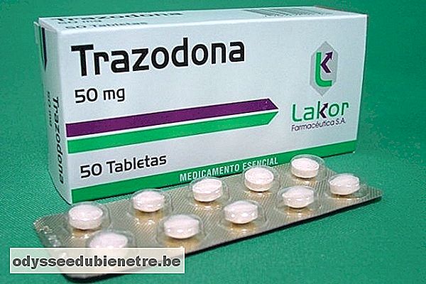 Trazodona para tratar a depressão