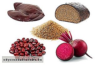 Alimentos ricos em ferro para anemia