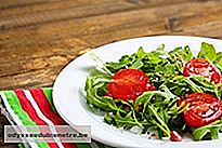 Salada com rúcula