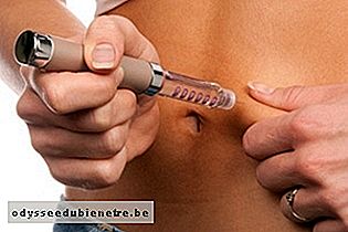 Injeção de insulina