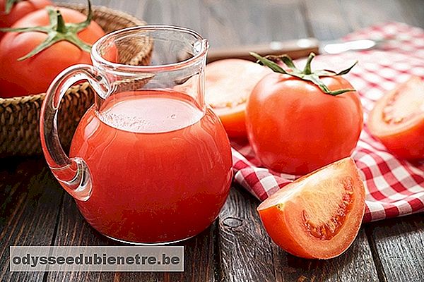 Suco de tomate para distúrbios do fígado