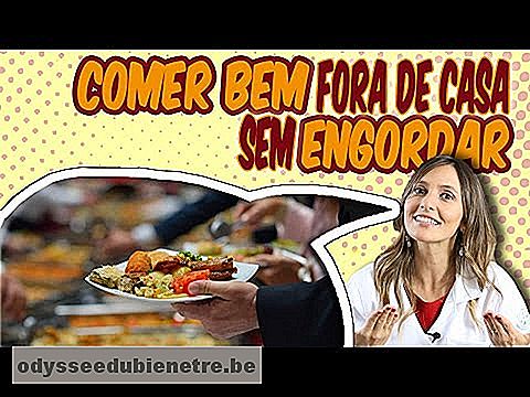 Imagem ilustrativa do vídeo: Dicas para COMER BEM FORA DE CASA (e não engordar!)