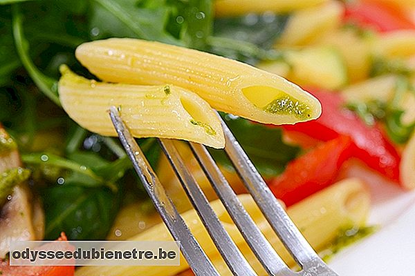 Receita de salada de macarrão para diabetes