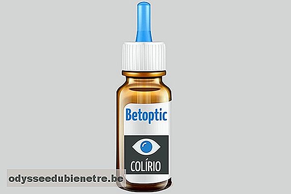 Betoptic: colírio para tratar glaucoma