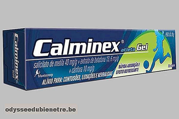 Calminex Atleta - Pomada para alivio da Dor