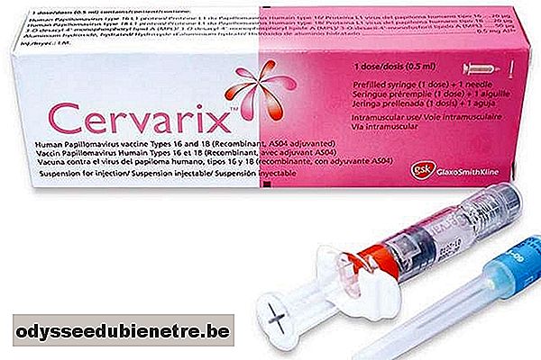 Cervarix: Vacina contra HPV