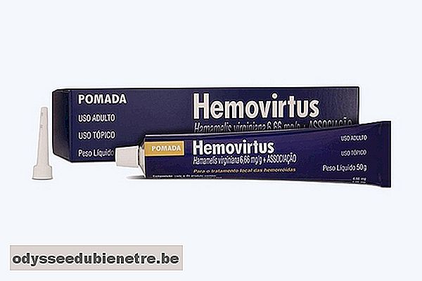 Hemovirtus - pomada para hemorroida