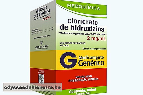 Hidroxizina - Remédio para alergia