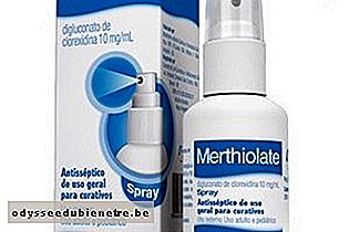 Merthiolate solução spray