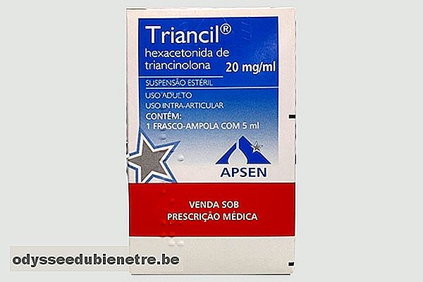 Triancil - Remédio corticóide com ação anti-inflamatória