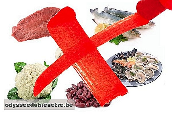 Alimentos proibidos na dieta para ácido úrico