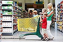 Fazer compras com os filhos