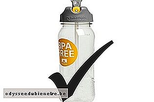 Exemplo de garrafa sem BPA