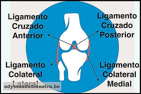 Como tratar uma lesão nos ligamentos do joelho