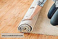 Retirar carpetes e tapetes