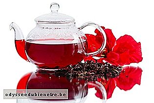Chá de hibisco