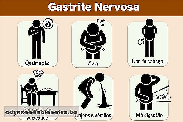 Sintomas de gastrite nervosa