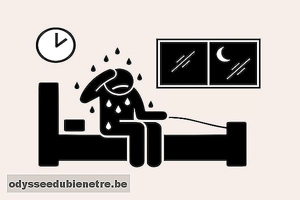 O que é a sudorese noturna e possíveis causas
